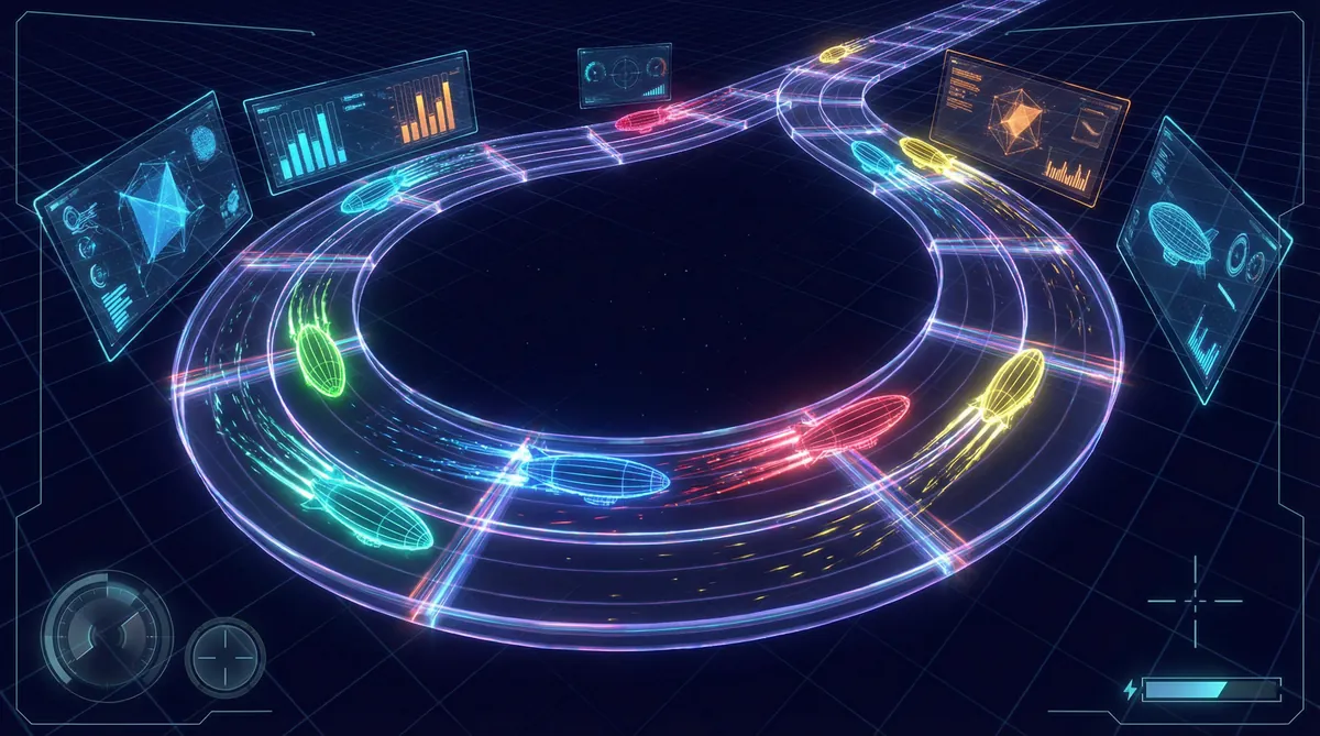 极速赛道 3D可视化 幸运飞艇 数据呈现
